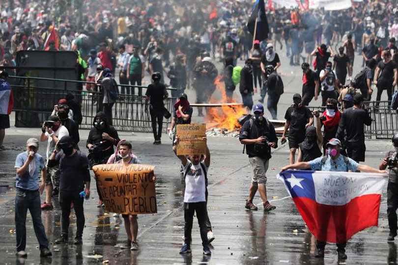 انخفاض إشغال الفنادق في شيلي نتيجة الاحتجاجات