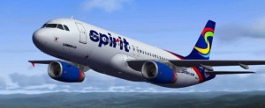 خطوط سبيريت الجوية تضيف رحلات بدون توقف إلى بارانكويلا وبوكارامانغا الكولومبيتين